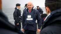 Defence Secretary joined the visit aboard to express his gratitude