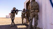 1 LANCS test skills in Jordanian desert on Exercise Olive Grove Abu Salem Urban Training Village in northern Jordan 1 190223 CREDIT MOD