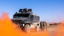 1 LANCS test skills in Jordanian desert on Exercise Olive Grove Abu Salem Urban Training Village in northern Jordan 6 190223 CREDIT MOD