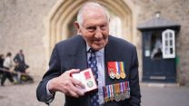 An ambassador for the British Normandy Memorial, he was given his honour in recognition of his school talks on Holocaust remembrance and his wartime service
