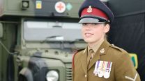 LCpl Kylie Watson was awarded the Military Cross in March 2011 for putting herself in "mortal danger" to treat a wounded Afghan soldier (Picture: Stephen Barnes/Military)