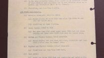 The document shows the minimum meteorological conditions which all branches of the Armed Forces would accept for the operation to be launched. However, they were "never wholly accepted by all the forces" (Picture: MOD)