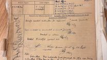This declassified file from 1935 details meteorological war plans in the Mediterranean (Picture: MOD)