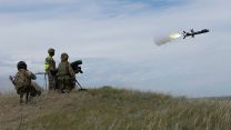 With the weapon system in position, the paras launch a Javelin missile - the US-made FGM-148 has been in use since 1996, seeing combat in several theatres, including Afghanistan and Iraq