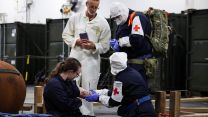 It also enabled the medical team to conduct additional casualty training