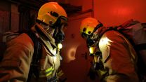 This included a realistic firefighting exercise