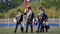 The Light Cavalry was revived in 1979 as a uniformed civilian ceremonial unit and received its Royal Warrant from Queen Elizabeth II in 2004