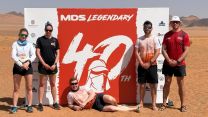 After more than six days on the move, the oufit of Army officers complete the Marathon de Sables