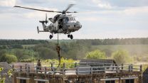 The commandos then formed a helicopter assault force