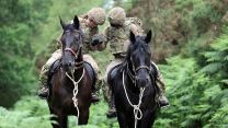 The Household Cavalry soldiers and their horses got to take part in a mounted navigation and reconnaissance challenge during their time at Longmoor