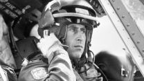 The then Prince Charles preparing to fly in public for the first time at International Air Day at RNAS Culdrose in 1975 (Picture: PA Images)