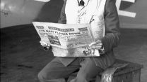 Last year, My Huntley managed to win a Battle of Britain’s pilots’ uniform in an online auction, which kickstarted the project