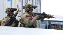 Which provides them tactical structure, angle control, and safety when clearing rooms and hallways