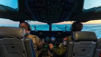 The mission in support of Exercise Polar Puma and Operation Boxtop marked the first time a British C-17 Globemaster had been piloted by a joint Royal Air Force and Royal Canadian Air Force crew