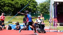 The men's javelin event proved to be an ultimate test of strength (Picture: Alligin Photography)