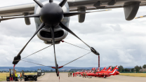 The Red Arrows at RAF Lossiemouth, with one final flight remaining before their return to RAF Waddington