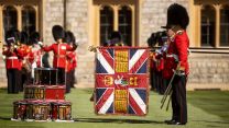 1st Battalion Irish Guards received New Colours from the Duke of Cambridge during Windsor ceremony 17052022 CREDIT MOD Crown Copy.jpg