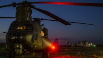 Winner of Photographic Section, RAF Odiham,  ‘Red Alert’ by Cpl Rob Travis 