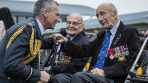 Winner of Photographic Section, RAF Odiham, ‘Respect’ by Cpl Rob Travis 