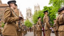 2 Signal Regiment Soldiers stand on parade at the freedom of the city parade 19052022 CREDIT MOD Crown Copyright.jpg