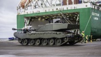 UK Armoured Vehicles Arrive In Estonia 