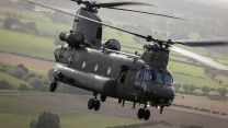 A Chinook of 27 Sqn in flight during Exercise Cobra Warrior (Picture: MOD)