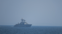 HMS Trent shadowed the Vice Admiral Kulakov off Great Yarmouth