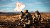 And mortar teams supplied fire support from even further afar (Picture: Defence Ops)