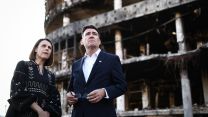 PM Andy Burnham in Kyiv  Picture: PA