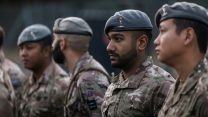 255 (Special Operations) Signal Squadron taking part in Battle PT during their Formation Day cred MOD