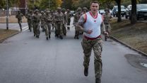 255 (Special Operations) Signal Squadron taking part in Battle PT during their Formation Day cred MOD