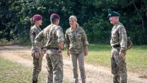 Duchess of Edinburgh visits BATSUB and meets personnel 