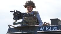 AF Minister Louise Sandher-Jones in Estonia Picture PA