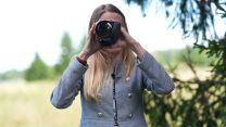 AF Minister Louise Sandher-Jones in Estonia Picture PA