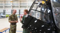 Prince of Wales at RAF Valley