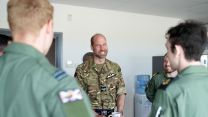 Prince of Wales at RAF Valley