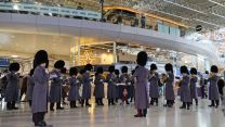 Along with the donation stalls, military bands and choirs have been performing, including the Band of the Grenadier Guards