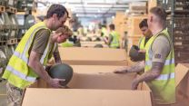 2nd Battalion The Royal Anglian Regiment soldiers challenged to sort 84,000 surplus helmets bound for the Ukrainian military 31032022 CREDIT MOD CROWN COPYRIGHT.jpg