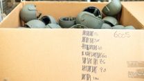 2nd Battalion The Royal Anglian Regiment sort 84,000 surplus helmets bound for the Ukrainian military 31032022 CREDIT MOD CROWN COPYRIGHT.jpg