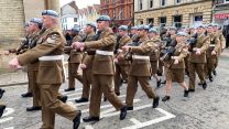 3 REGIMENT ARMY AIR CORPS Freedom Parade celebrations 50th anniversary through the town Bury St Edmunds 31032022 CREDIT BFBS.jpeg