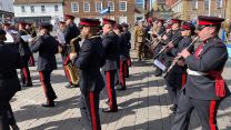 3 REGIMENT ARMY AIR CORPS Freedom Parade celebrations for their 50th anniversary 31032022 CREDIT BFBS.jpeg
