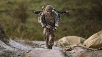 The L16A2 81mm mortar is a battlegroup-level indirect fire weapon which is capable of providing accurate high explosive, smoke and illuminating rounds out to a maximum range of 5,650m - it's also heavy