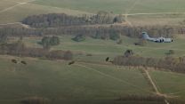 Largest UK military parachute drop in a decade takes place on Salisbury Plain