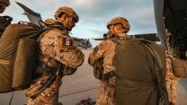 Largest UK military parachute drop in a decade takes place on Salisbury Plain