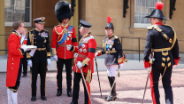 31122025 The Prince of Wales, His Majesty The King and The Princess Royal at Trooping the Colour June 2025 CREDIT KensingtonRoyal
