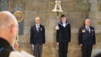 40th anniversary service taking place to commemorate HMS Sheffield, which was sank during the Falklands war 