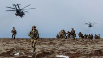 42 Commando Royal Marines execute tactical recovery of aircraft and personnel on Northern Viking 2022 21042022 CREDIT Royal Navy.jpg