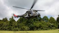 50th Anniversary Puma Helicopter New Paint Job Salisbury Plain 02072021 CREDIT MOD