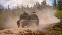 Exercise Spring Storm - Challenger 2 Main Battle Tank 