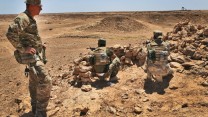  Standing in the relative peace of the Amber Zone, it is hard to believe that Mosul and Daesh sit less than 90km north of these training grounds.